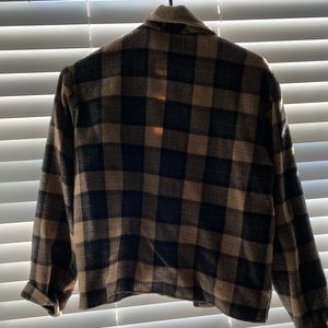 Vintage Plaid Cropped Shacket